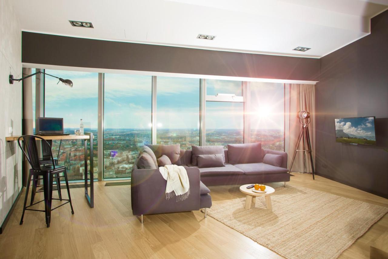 Apartamenty Sky Tower Wrocław Exterior foto