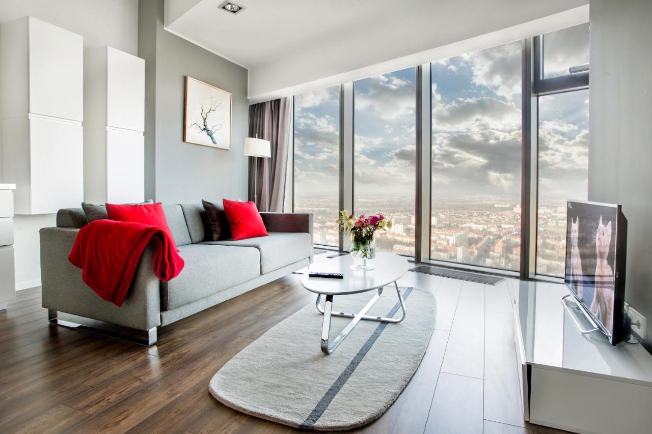 Apartamenty Sky Tower Wrocław Exterior foto