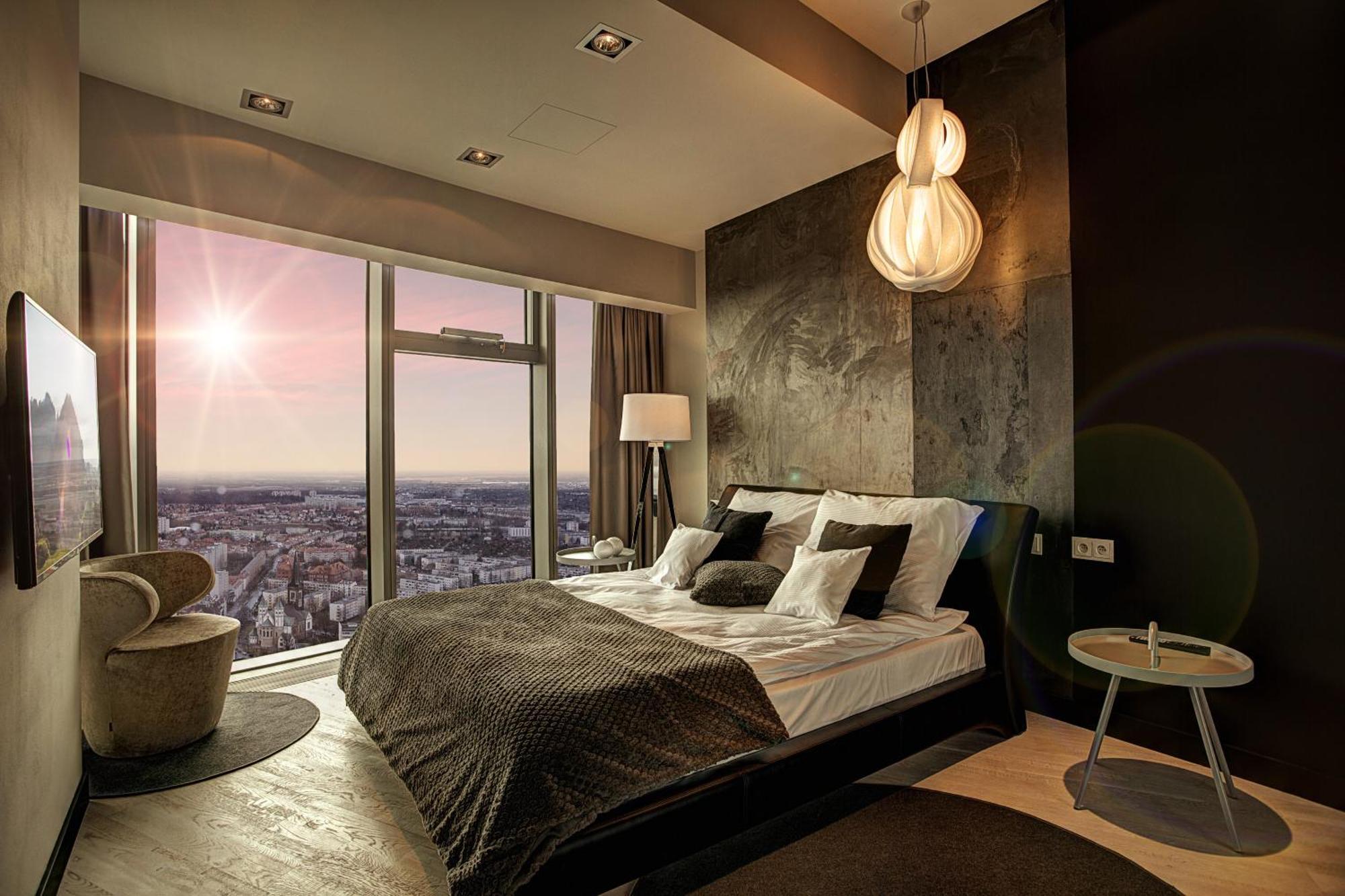 Apartamenty Sky Tower Wrocław Exterior foto